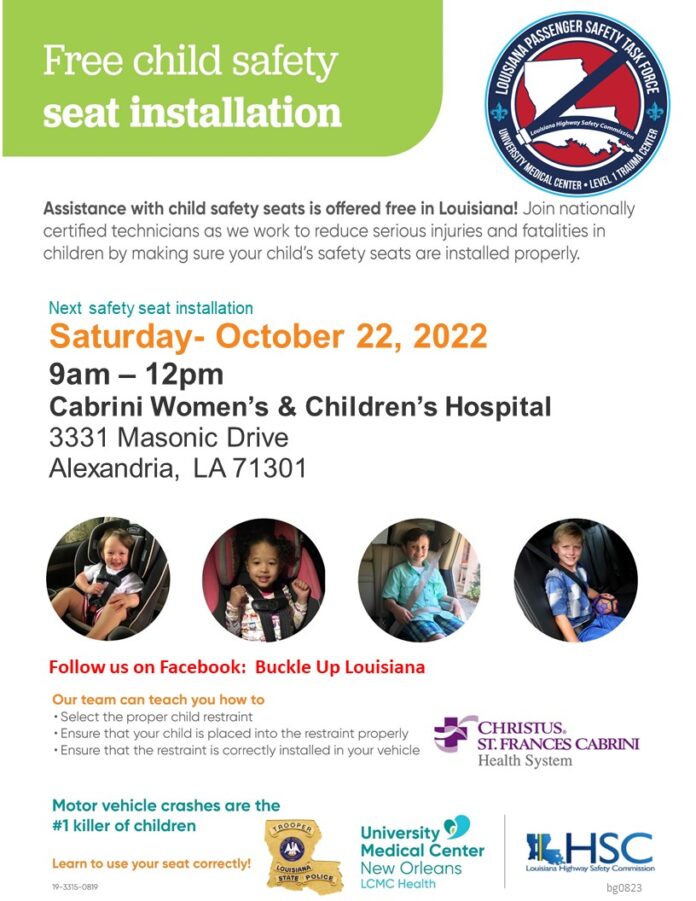 Cabrini's Car Seat Event