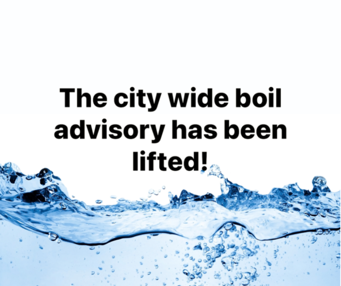 COA: Boil Advisory Lifted