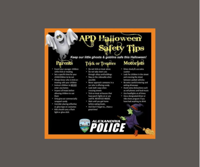 APD Halloween safety tips.