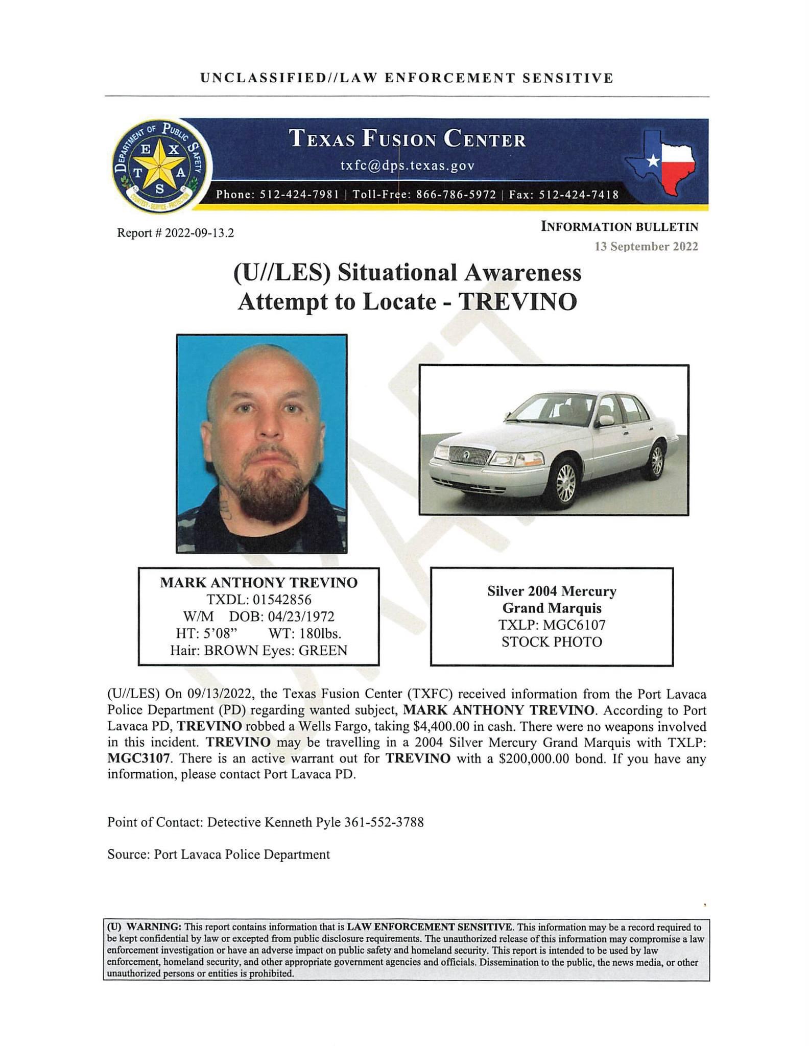 Texas man arrested in connection with Chase Bank Robbery - 3iA