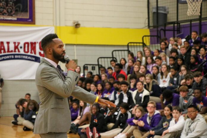 ASH: Judge David Williams addresses the Freshman Academy