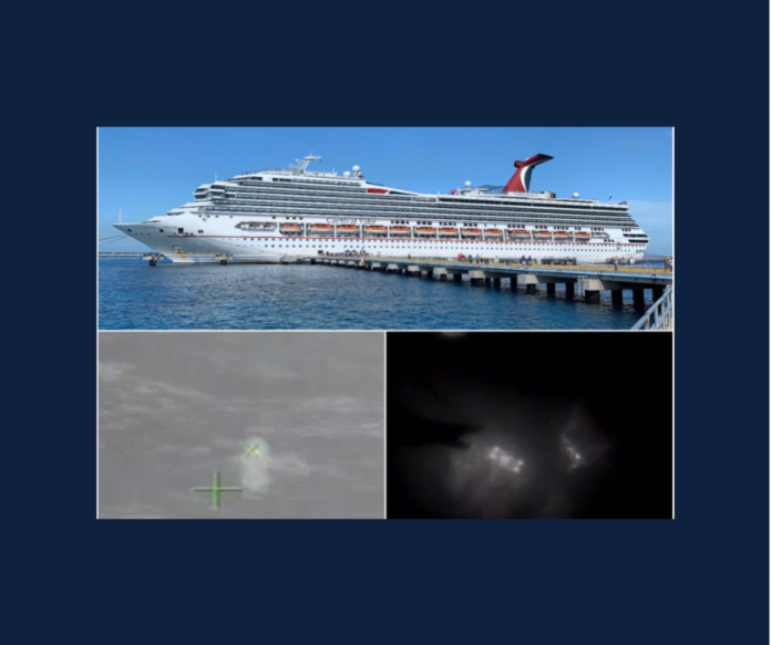 Overboard Carnival Valor Passenger rescued by the Coast Guard