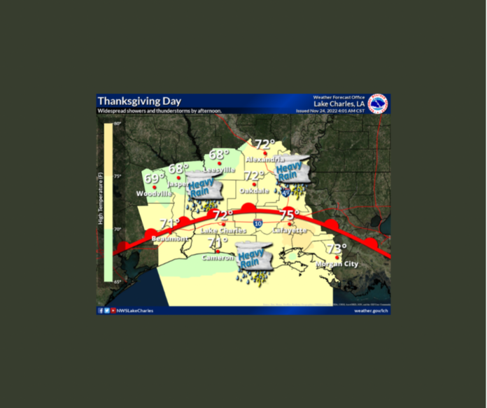 Thursday's Weather (11/24/2022)