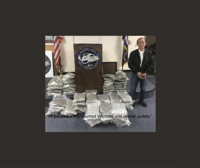 RADE: 73-year-old Oklahoma man arrested with 90 pounds of marijuana near Airbase Road