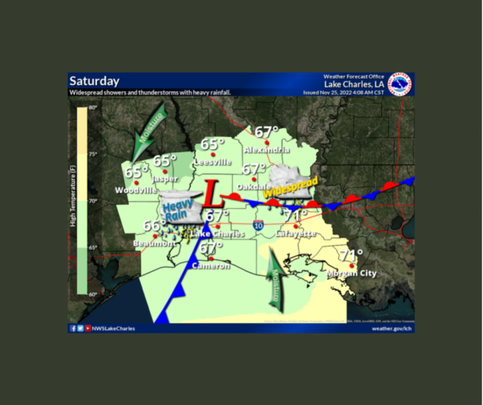 Saturday's Weather (11/26/2022)