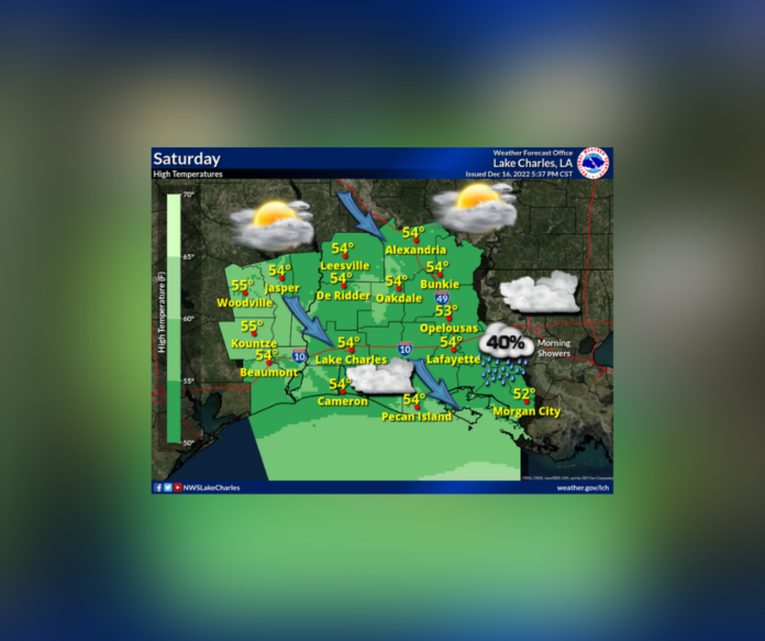 Saturday's Weather (12/17/2022)