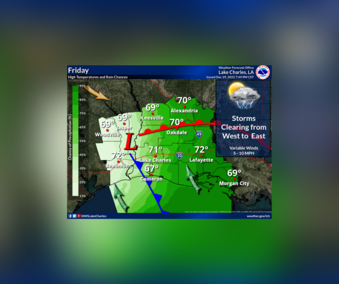 Friday's Weather (12/30/2022)