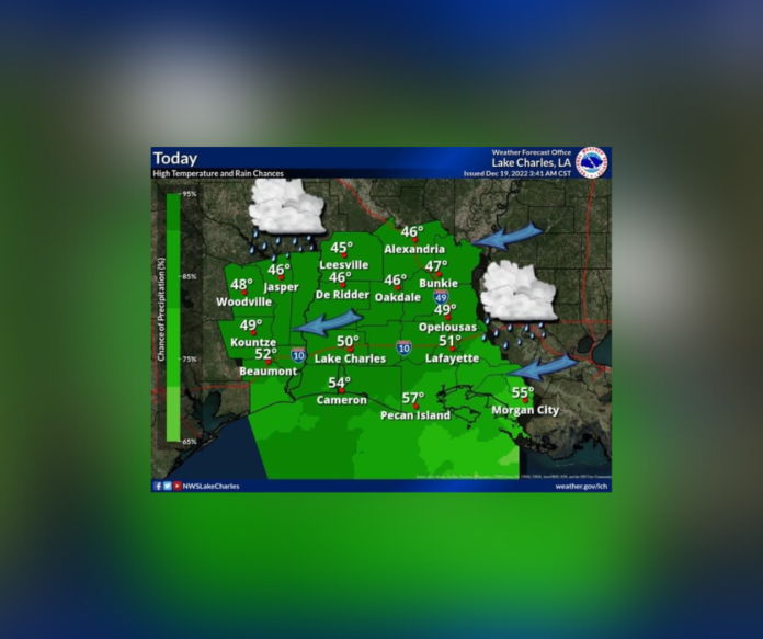 Monday's Weather (12/19/2022)