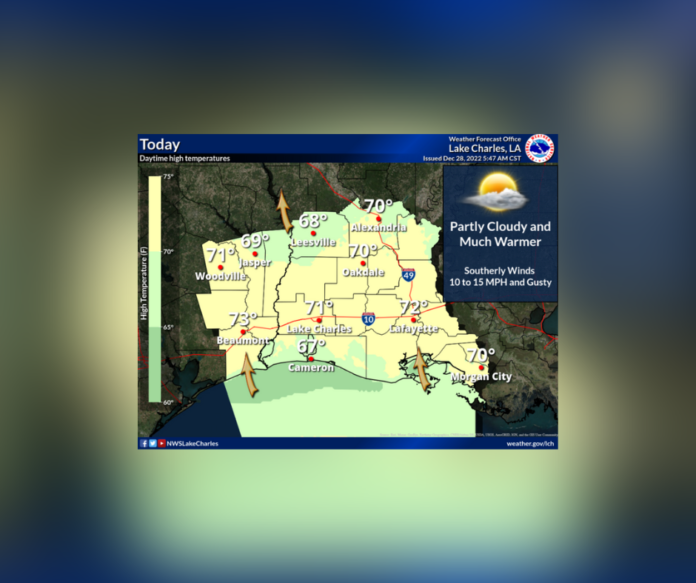 Wednesday's Weather (12/28/2022)