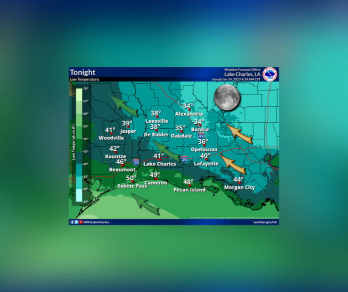 Sunday's Weather (1/15/2023)