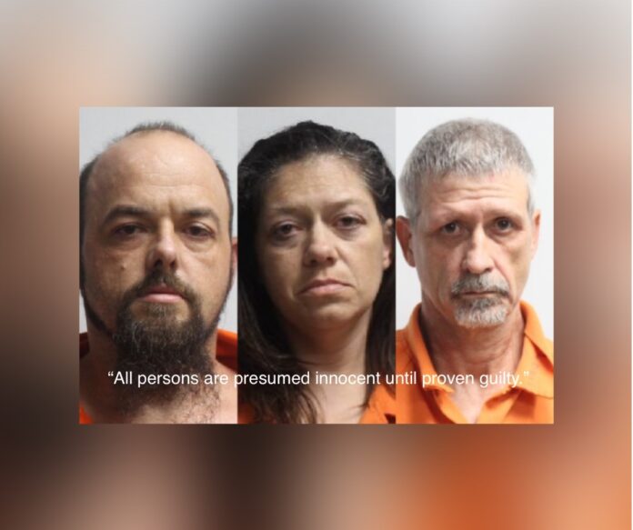 Three Boyce residents were arrested in a cruelty and carnal knowledge investigation