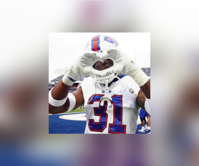 Buffalo Bills safety Damar Hamlin’s condition is improving, according to a family member