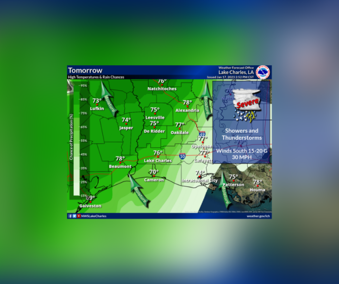 Wednesday's Weather (1/18/2023)