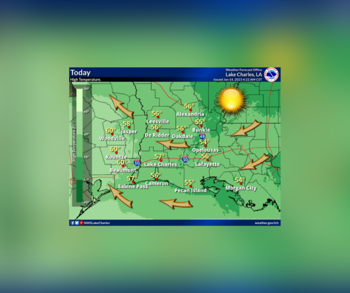 Saturday's Weather (1/14/2023)