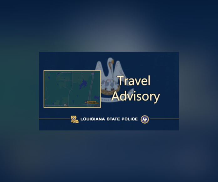 TRAFFIC ADVISORY: I-49 in DeSoto Parish