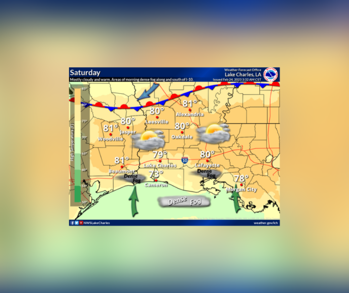 Saturday's Weather (2/25/2023)