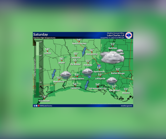 Saturday's Weather (3/18/2023)