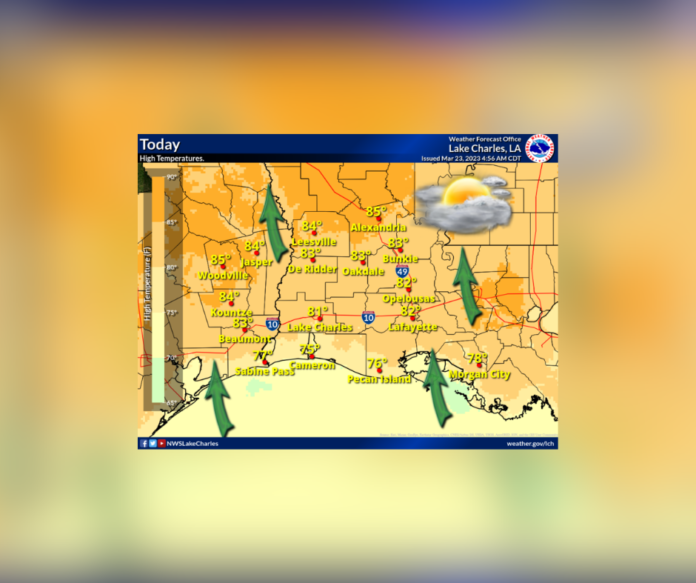 Thursday's Weather (3/23/2023)