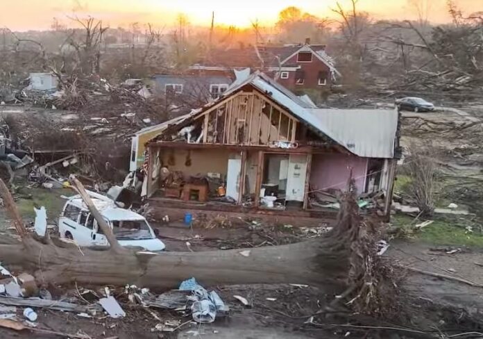 Rolling Fork, Mississippi violent tornado damage (Photo: National Storm Center)