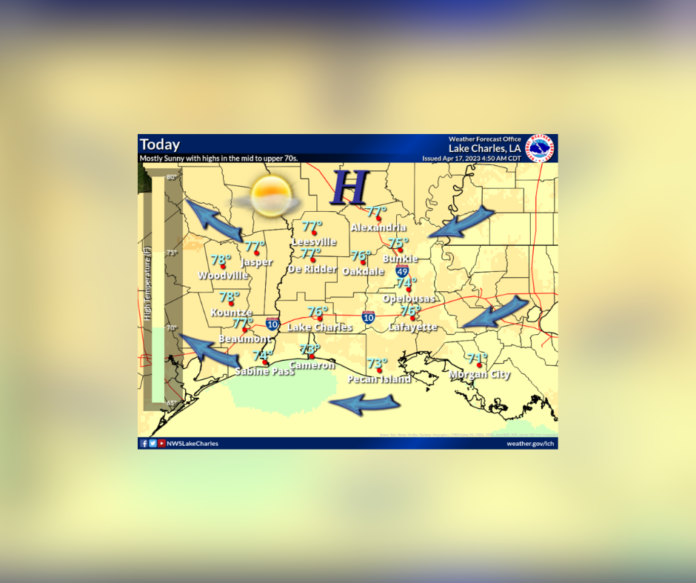 Monday's Weather (4/17/2023)