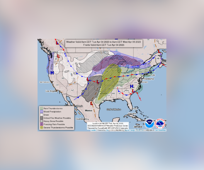 Wednesday's Weather (4/4/2023)