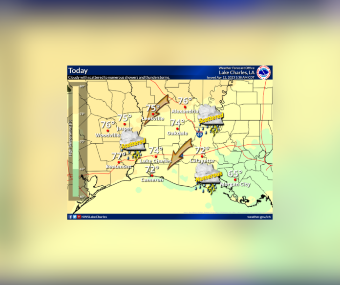 Wednesday's Weather (4/12/2023)