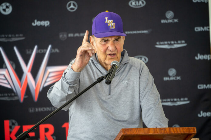 LSU Baseball Legends Skip Bertman and Warren Morris Speak to LSUA Athletes at Walker Automotive Event