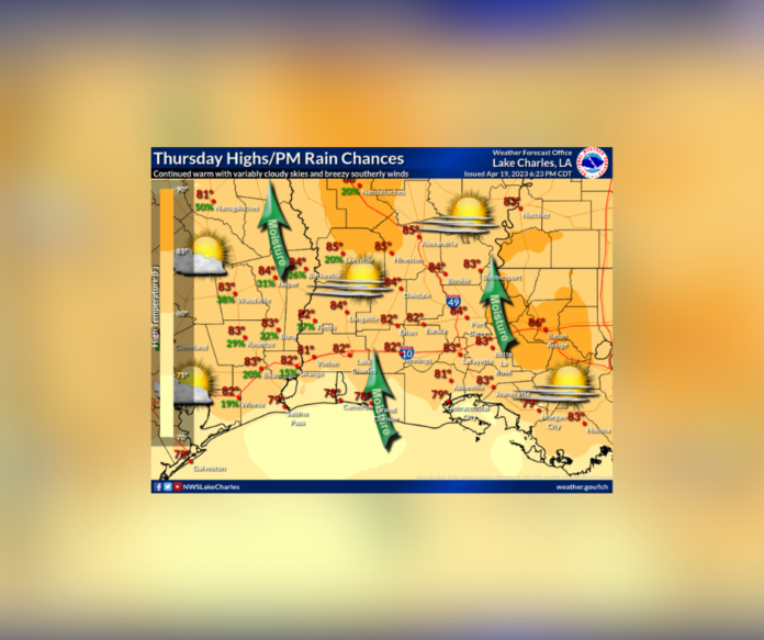 Thursday's Weather (4/20/2023)