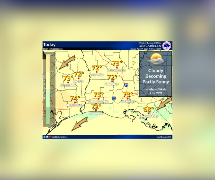 Sunday's Weather (4/9/2023)