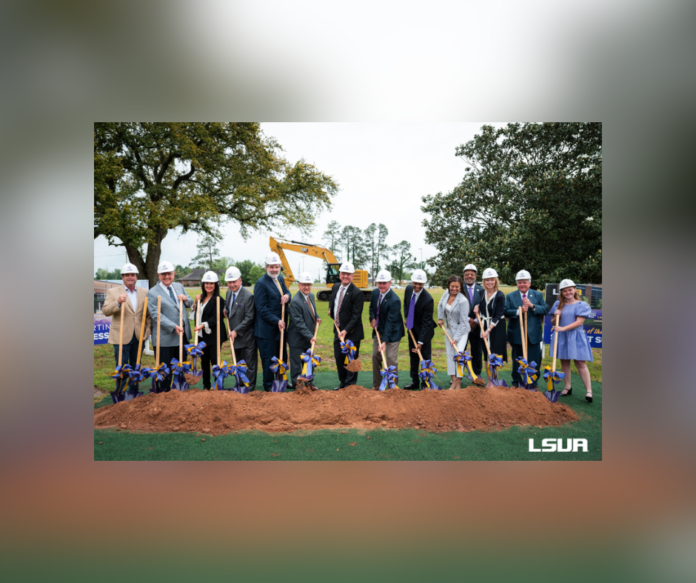 Governor Edwards Breaks Ground with Community Supporters at LSUA for New Martin Family Student Success Center