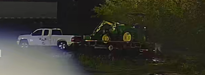 Tractor was stolen from a business on Coliseum Boulevard; suspects wanted by Alexandria PD