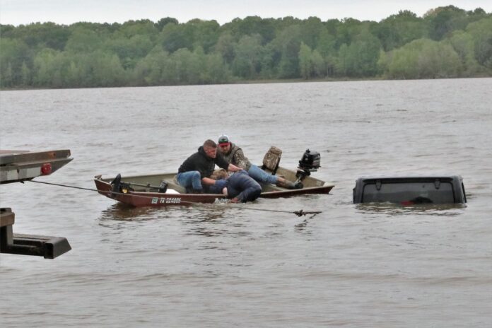 Texas woman missing for almost two days found alive in a Jeep submerged underwater