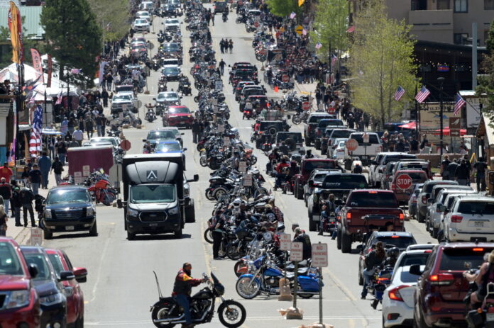 Three dead, five injured in a shooting at a biker rally in Red River, New Mexico (Source: Candy Mountain Fudge on FB)