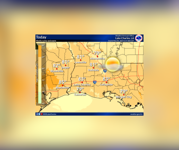 Monday's Weather (5/1/2023)