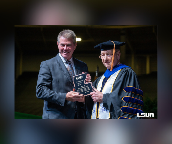 Roy O. Martin III Honored with LSUA Distinguished Service Award at Spring 2023 Commencement (Source: LSUA)