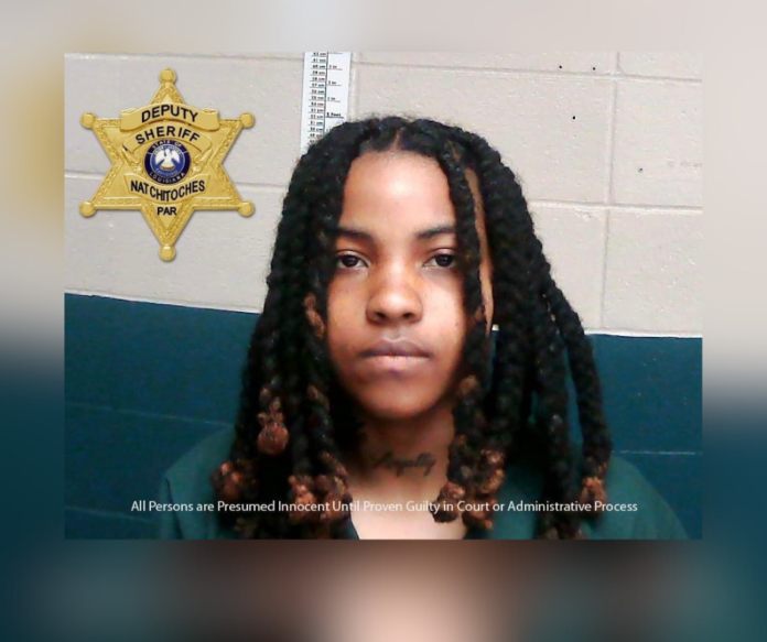 natchitoches: Campti woman arrested in connection with the Burl Pickett Road shooting (Source: NPSO)