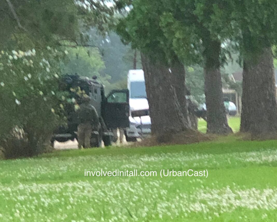 Heavy Alexandria Police Department presence in Martin Park 3iA