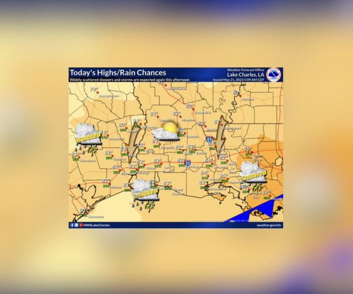 Sunday's Weather (5/21/2023)