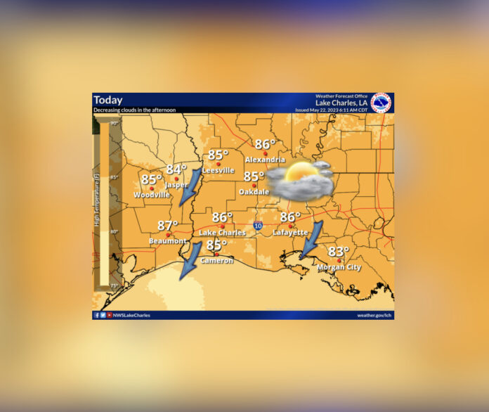 Monday's Weather (5/22/2023)