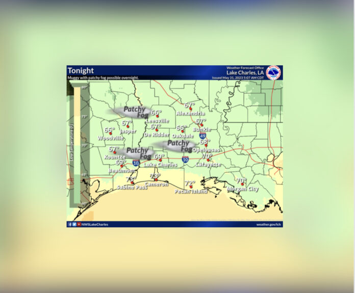 Wednesday's Weather (5/31/2023)