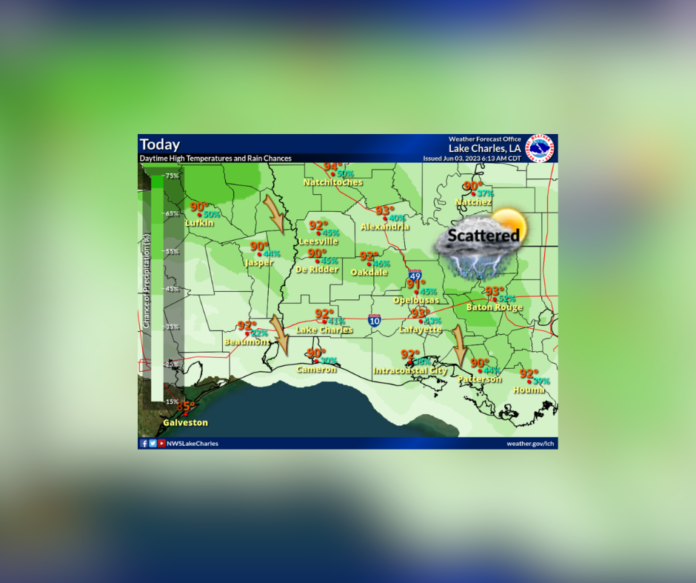 Saturday's Weather (6/3/2023)