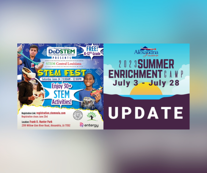 Alexandria: Location changes of summer programs due to a facility closure