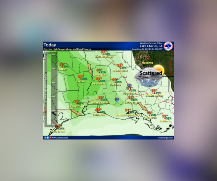 Sunday's Weather (6/4/2023)