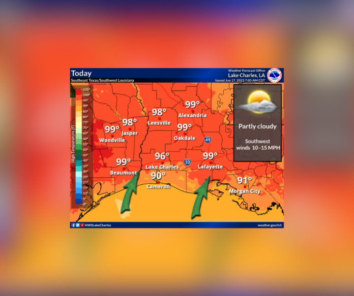 Saturday's Weather (6/17/2023)