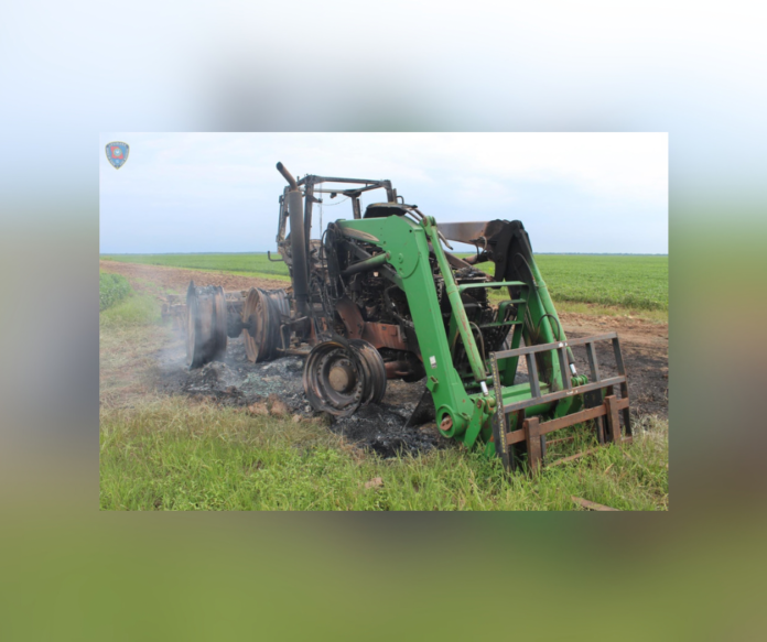 Effie: Information sought in tractor fire investigation (Source: SFM)