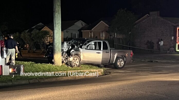 alexandria: High-speed ends at the intersection of Texas Ave and Levin Street; driver arrested; bond set at $27,700 (Source: APD, RPSO, UrbanCast)