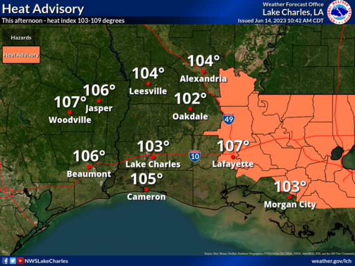 Heat Advisory (6/14/2023)