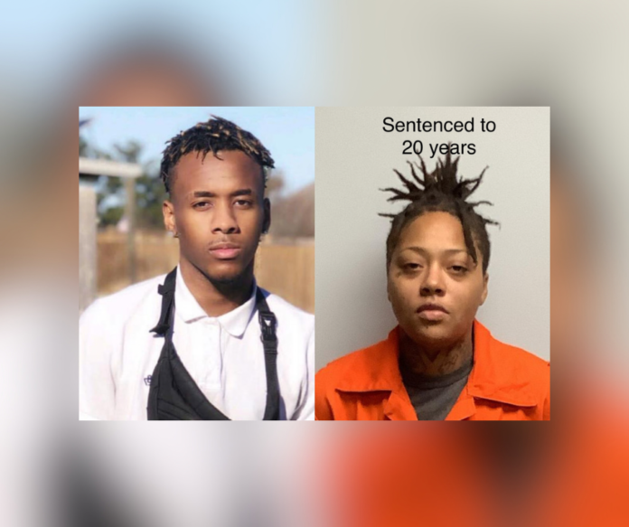 Colfax woman receives 20 years in prison in connection to the murder of Mr. Kevin Hammond, Jr.