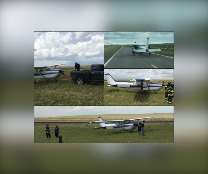 Colorado: Student pilot lands plane after it loses power (Source: ACSO)