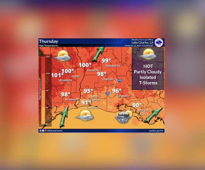 Friday's Weather (7/14/2023)